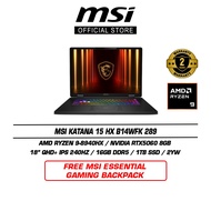 MSI Crosshair A18 HX A4WFKG 014 (18" QHD+ IPS 240Hz/R9-8940HX/16GB DDR5/1TB SSD/RTX5060/Win11/2Y)