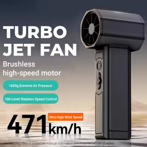 1500G Thrust Violent Blower 100-speed Adjustable Turbo Jet Fan 64mm Brushless Highpower Duct Fan Tur
