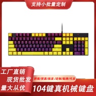 K135 Mechanical Keyboard 【 Papan Kekunci Mekanikal K135 】 - 104 Keys RGB Backlit, Metal Panel, Blue 