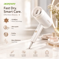 Acerpure Beauty Ionic Hair Dryer HD1 HD364-10W | 22m Anion | Light Weight | Heat & Cooling Mode