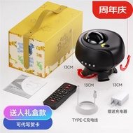 LP-8 ZHY/JD🍇CM ZOCONorthern Lights Starry Sky Projection Small Night Lamp Sleeping Bedroom Moon Atmosphere Projector Rom