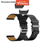 Fashion 2Pcs Watch Band For Garmin 5X/5X Plus/6X/6X Pro/6X Sapphire/6X Solar/7X Pro/7X Solar, PU Lea