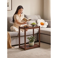 Solid Wood Small Table Side Table Side Table With Wheels Sofa Side Table Side Cabinet Side Table