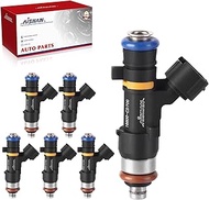 6PCS Fuel Injectors 4 Holes Compatible with Infiniti FX35 2005 2006 2007 2008, G35 2005-2007, M35 06