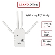 Leano 4-Bearded wifi Range Extender 1200Mbps fullbox, Repeater wifi 4-Beard Speed 2.4ghz And 5ghz