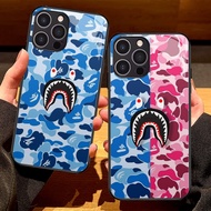 G-39 bape HD Glass Casing for iphone 15 8 XR 6S XS 7 X 6 Plus Pro Max Case
