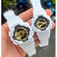 New Stock Ready GA110 Couple Set G Sk Bby g CRAZY SALE Jam Tangan Lelaki Wanita Perempuan Analog Dig