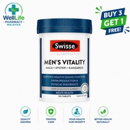 Swisse Men’s Vitality Maca, Oyster & Kangaroo Tablets