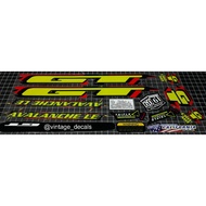 GT 1998 AVALANTACHE LE bicycle sticker