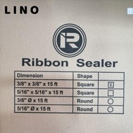 RIBBON SEALER ROUND HEADLAMP GUM / WINDSHIELD GUM / WATERTIGHT GUM 3/8"x15 FEET