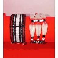 Igorot bracelet black&white