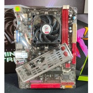 ชุดเซ็ตซีพียู+บอร์ด CPU (เลือกได้) + MB BIOSTAR N68S3B SOCKET AM3 มีเพทหลัง สินค้ามือสอง ไม่มีกล่อง 