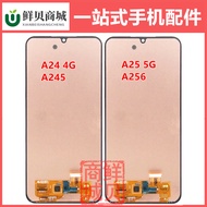 จอภาพ LCD สำหรับ Samsung A24 A245 A25 A256 M34 M346 F B 4G 5G ชิ้นส่วนโทรศัพท์มือถือ จอภาพแบบรวม จอภ