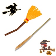 [cosplay Costume] Halloween Broom Props Witch Broom Harry Masquerade Party Magician Witch Flying Wit