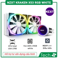 Water heater NZXT Kraken X53 RGB White (240mm)