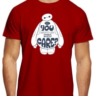 Big Hero 6 Baymax You Satisfied With Your Care T-Shirt Men Cotton