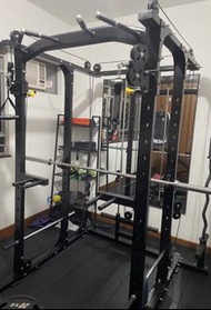多用途健身架 cable squat rack pullup