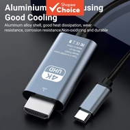 USB C to HDMI Adapter (4K@30Hz), Type C to HDMI Cable 2m/78.74in/6.6ft HD Video USB Type C to HDMI C