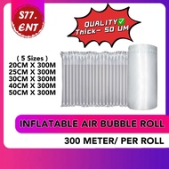 Inflatable air bubble wrap 300m bubble wrap 50um inflatable bubble wrap bubble air tube