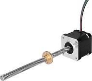 YEJMKJ Nema 17 Stepper Motor TR8x8 350mm with T8 Lead Screw 1.8‌°‌ 2 Phase High Torque 0.44Nm (62.31