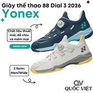 Genuine Yonex 88 Dial 3 2026 Badminton Shoes Quoc Viet Badminton Foot-hugging, Flexible Speed