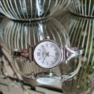 Fossil ES4501 Carlie Mini Three-Hand Quartz Bangle Watch in Silver Stainless Steel Watch - Ladies Wa