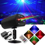 Party Lights Disco Light,Disco Ball RGB LED Sound Activated Laser Lights Dj Lights Projector with Remote Control for Xmas Club Parties Birthday Gift Karaoke KTV Bar Dance Halloween