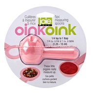 Joie Oink Oink Measuring Spoons Set Sendok Takar Piggy Pink Motif Pigy