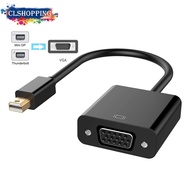 For Mac-Book Air Pro i-Mac Mac Mini Thunderbolt Mini DisplayPort Display Port Mini DP To VGA Cable Adapter 1080P for HDTV Monitor