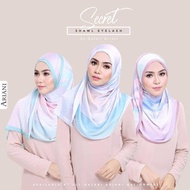 SHAWL SECRET EYELASH MATERIAL : SATIN CREPE (ARIANI EXCLUSIVE)
