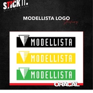 [READY STOCK] MODELLISTA LOGO CAR STICKER