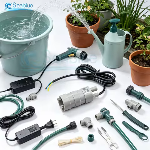 JT-500 DC 12V Mini Submersible Water Pump 5M Lift 600L/H Ultra Quiet Pump For Car Washing Garden Irr