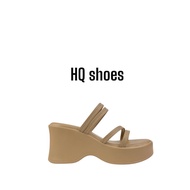 Micro leather 4-strap sandals, 8,2cm high, (full feet increase in size) soft and light, HQ-2018 4-st