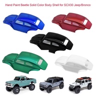 Hand Spray Monochrome Beetle Body Shell, Replacement Part for Axial 1/30 SCX30 K10 RC Car