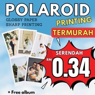 POLAROID CUSTOM Gambar sendiri | Print Polaroid Murah | Deco Bilik Aesthetic | Print Gambar Murah