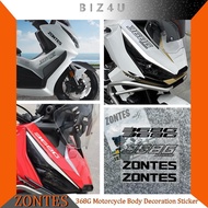368G ZONTES Sticker Reflective Motorcycle Body Waterproof Vinyl Decal for ZONTES 368G