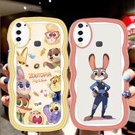 S-43 Zootopia Casing for VIVO Y17 Y19 Y15 Y12 Z3 Z1 Pro transparent TPU
