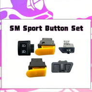 Benelli SM Sport 110R 110 R Full Button Set Butang Handle Switch HI LO Signal On Off Starter Horn SM