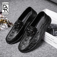 D-R (In Stock)Plus Size 38-48 Men's Breathable Formal Shoes Casual Business Leather Shoes Flats Shoes Driving Shoes Derby Oxford Shoes