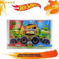 Hot Wheels Monster Trucks Duo Raphael vs Leonardo TD