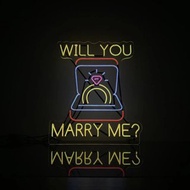 Will you marry me? 丨幼線霓虹燈牌丨EL002丨AMAZING NEON