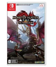任天堂 - Switch Monster Hunter Rise Sunbreak (中文/日文/ 英文版)