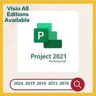 Microsoft Project 2024 | 2021 | 2019 | 2016 & More Edition Project / Visio Microsoft Project key