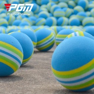 PGM 10Pcs Golf Sponge Practice Ball Soft Ball Practice Supplies Indoor Golf Balls