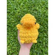[PREORDER] HANDMADE CROCHET cute happy duck plushie / doll