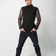 Sevenfold 雪紡拼接襯衫 Chiffon Stitching Shirt