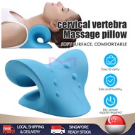 [Local Stock] Neck Massager Pillow Memory Foam Neck Stretcher Rest Neck V Shape Pillow Cervical Traction Massager