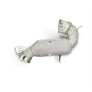 Downpipe for Mercedes Benz AMG GT53 GLE53 E53 3.0T Direct Down Pipe Catalytic with Heat Shield Perfo