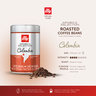 illy Arabica Selection Single Origin Coffee Whole Bean 250g - Guatemala | Columbia | Etiopia | Brasi