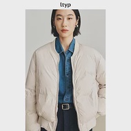 ltyp旅途原品 嵿級95白鵝絨三防短款羽絨服 夾克麵包服外套女秋冬 M L-XL M 梔子白